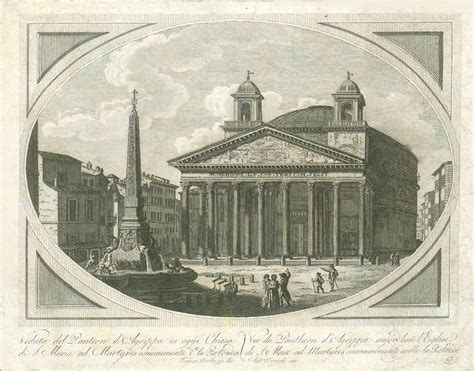 City Views, Italy, Rome, Pantheon, Agrippa – Philographikon Antique Maps and Prints