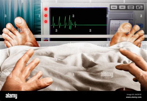 Flatline heart monitor hi-res stock photography and images - Alamy