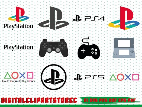 Playstation Svg Bundle Console Controller Svg PS5 Svg PS4 - Etsy