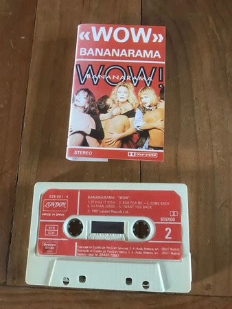 Bananarama - Wow! (1987, Cassette) | Discogs