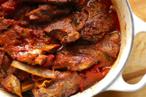 Tomato-Braised Pork Neck Bones Recipe | The Hungry Hutch