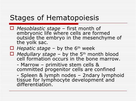 Hematopoiesis