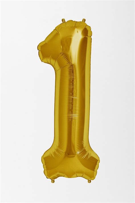 Gold Number Party Balloon - Urban Outfitters | Balloons, Gold balloons ...