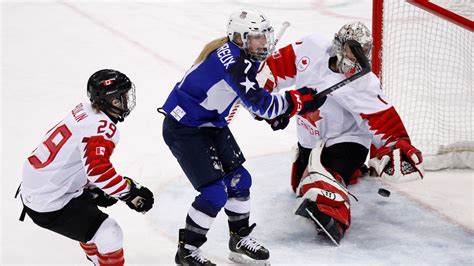 US women's hockey team wins Olympic gold against Canada in shootout ...