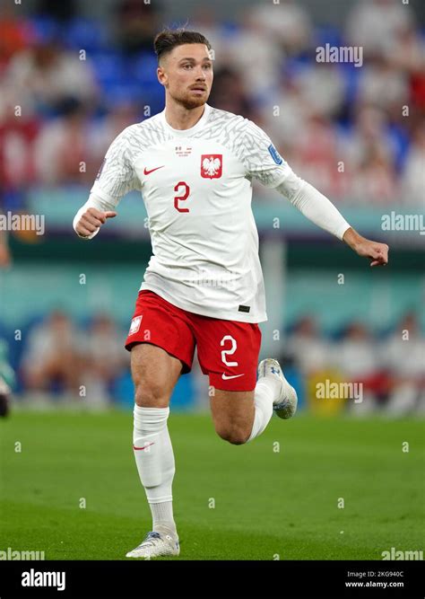 Poland's Matty Cash during the FIFA World Cup Group C match at Stadium ...