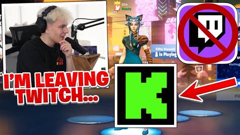 Clix is LEAVING Twitch? - YouTube