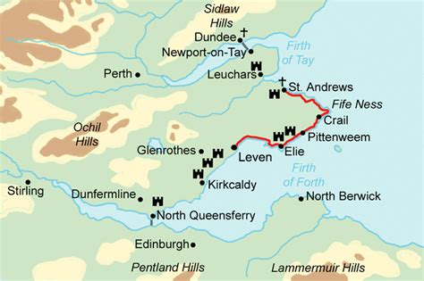 Fife Coastal Path 3-Day Short Break — Contours Walking Holidays