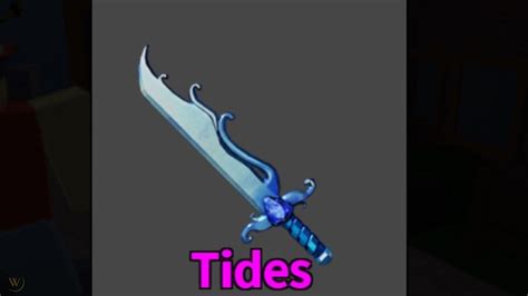 Roblox MM2 Item (Murder Mystery 2) - GODLY KNIFE TIDES | #1925192977