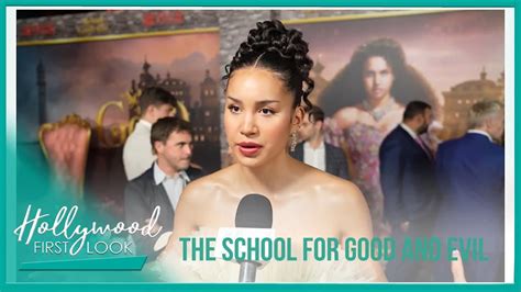 THE SCHOOL FOR GOOD AND EVIL (2022) | Interviews with Sofia Wylie ...