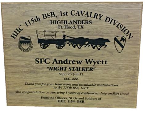 Army Plaques |Classic | Recognition