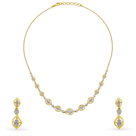 Enchanting Diamond Necklace Set