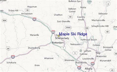 Maple Ski Ridge Ski Resort Guide, Location Map & Maple Ski Ridge ski holiday accommodation