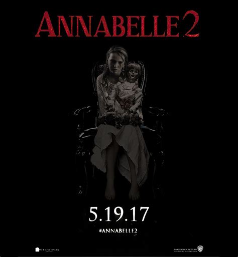 Annabelle 2 poster (official logo) Horror Movie Posters, Horror Films ...