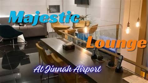 At Karachi Airport|Majestic Lounge video - YouTube