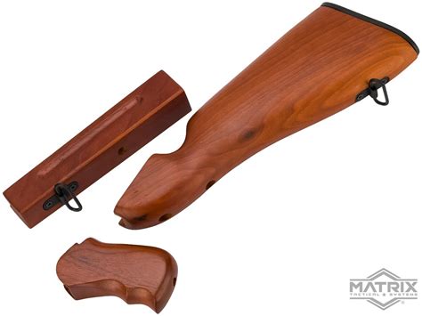 Real Wood Conversion Kit for Thompson M1A1 Series Airsoft AEG ...