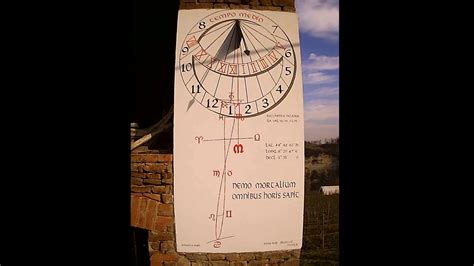 shadows sundial time lapse - YouTube