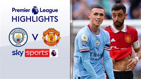 Manchester City 6-3 Manchester United | Premier League highlights ...