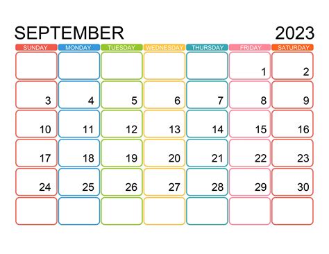 Free Printable September 2023 Calendar - Printable Calendar 2023