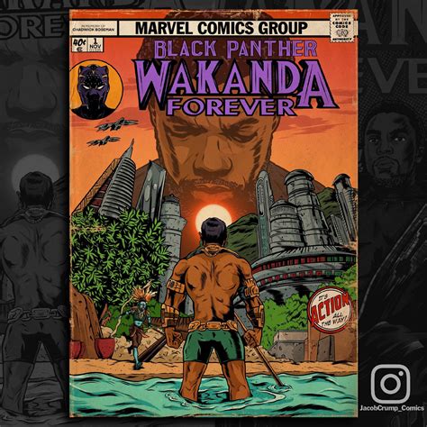 BLACK PANTHER : Wakanda Forever comicbook cover : r/marvelstudios