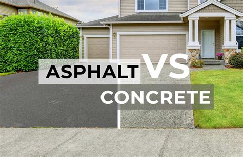 Concrete VS. Asphalt: What's Best For My Needs?