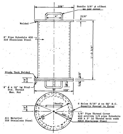 Laboratory Ball Mill Plans - Homemade Ball Mill / Rod Mill Drawing