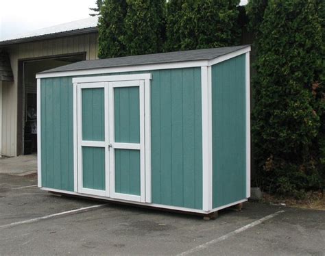 SINGLE SLOPE ROOF | Backyard storage sheds, Cheap outdoor storage, Shed storage