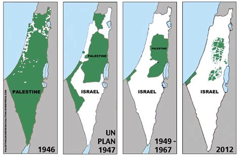 Maps Of Israel And Palestine - Abbe Lindsy