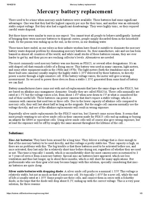 Mercury Battery Replacement | PDF | Diode | Electrical Equipment