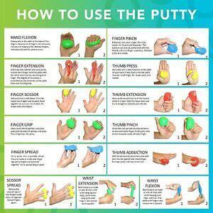 Therapy Putty - Resistive Hand Exercise Theraputty CHOOSE: Size ...