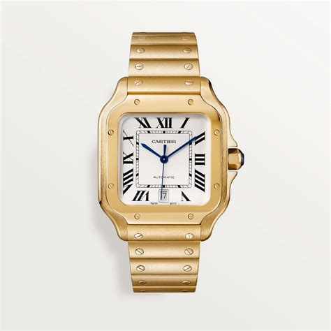 29 Best Cartier Men's Gold Watches for a Sharper Style – Grand Goldman