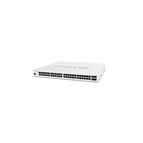 Fortigate Switch Controller Compatible Poe+ Switch With 48 X Ge Rj45 Ports 4 X Ge Sfp Automatic ...