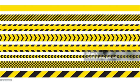 Warning Tape Stock Illustration - Download Image Now - Accessibility ...