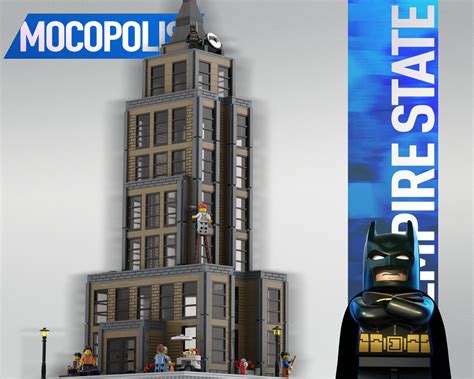 LEGO MOC Bat Signal on Emprie State Building by MOCOPOLIS | Rebrickable ...