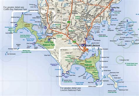 Eyre Peninsula Map - Meridian Maps