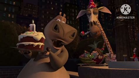 Madagascar (2005) - Marty's Birthday Party (Alternate Deleted Scene/Version) - YouTube