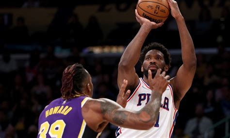 NBA Twitter reacts to Joel Embiid, Sixers beating short-handed Lakers