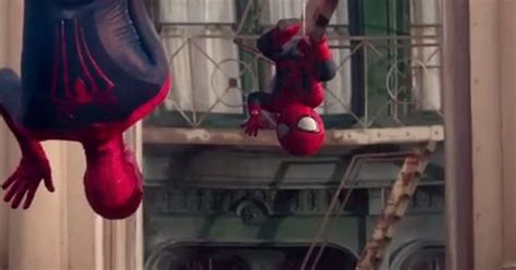 Spider-Man Comes Face-To-Face With Baby Spider-Man In New Evian Advert ...