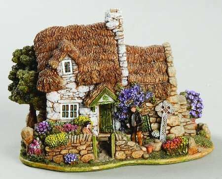 Grandma's Lilliput Lane cottage collection. Clay Houses, Ceramic Houses ...