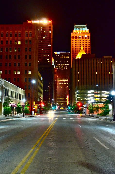 downtown Tulsa! :) | My photography :) | Pinterest | Night