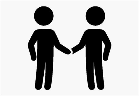 Computer Icons Clip Art - Two People Meeting Icon , Free Transparent Clipart - ClipartKey