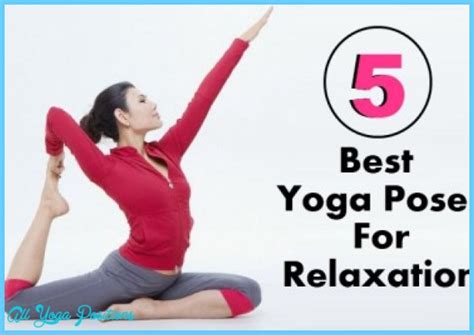 YOGA POSES FOR RELAXATION AND SLEEP - AllYogaPositions.com