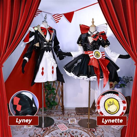 Genshin Impact x KFC Collab Lynette Lyney Cosplay Costume – Winkcosplay