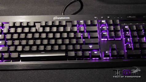 Corsair Cherry MX RGB Project Mechanical Gaming Keyboard Demo & Hands On - YouTube