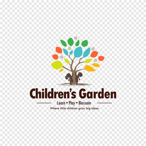 Kindergarten Logo Children’s Garden Preschool Pre-school Radio station, garden logo, child, text ...