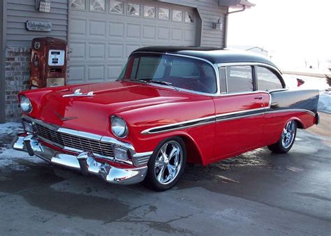 1956 CHEVROLET BEL AIR CUSTOM 2 DOOR POST