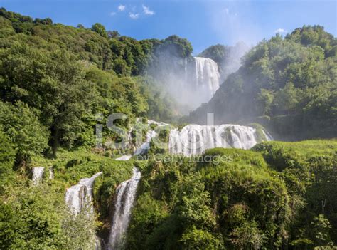 Waterfall In Umbria- Cascata Delle Marmore, Terni Italy Stock Photo | Royalty-Free | FreeImages