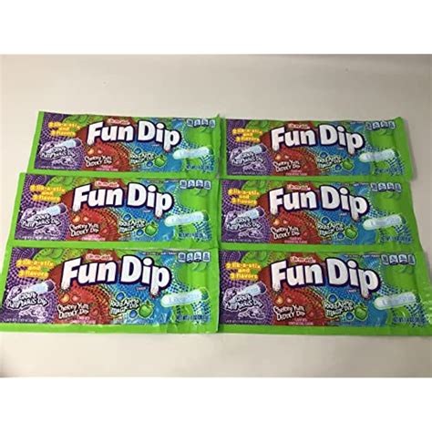 Fun Dip 3 Flavor Pack | Fun Dip Razzapple Magic Dip, Cherry Yum Diddly ...