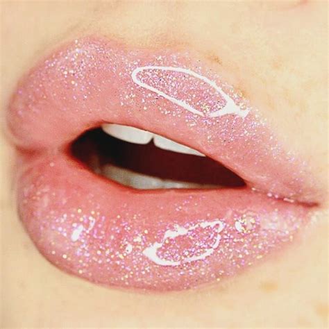 Gloss comp. | Pastel lips, Pink lips, Glossy lips