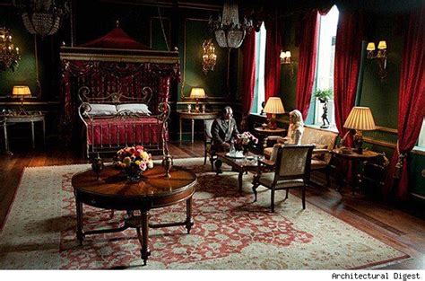 Bedroom in the Englefield House, as appeared in the 2011 movie "X-Men: First Class" | Tv set ...