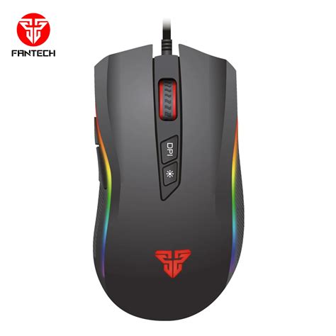 Fantech New FPS Game ergonomic running RGB chroma lighted macro wired 7d gaming mouse-in Mice ...